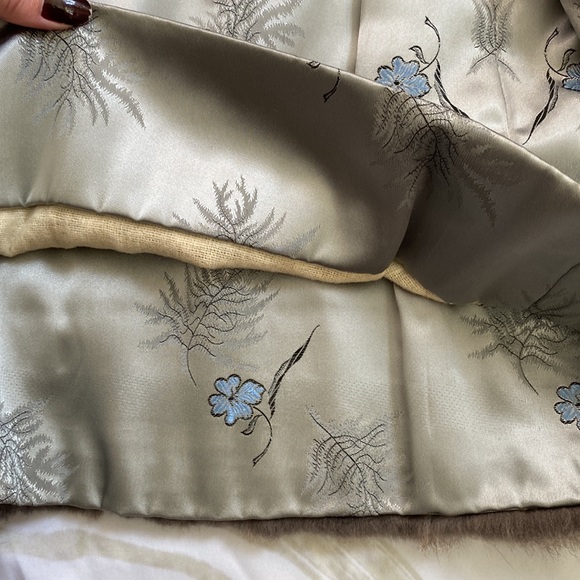 Vintage 30s Russian Gray Squirrel Fur Jacket L/XL - Picture 9 of 15